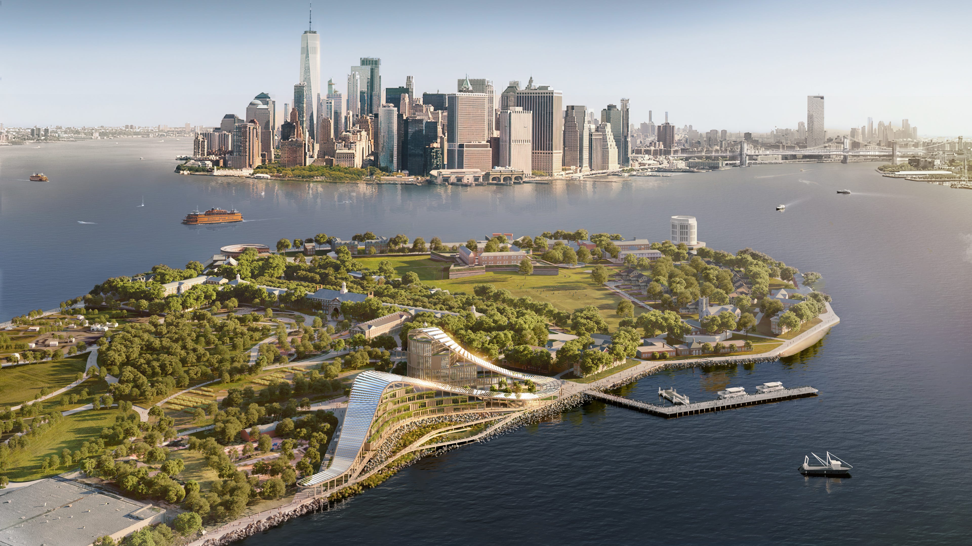 PHOTOS: Governors Island to get $700M 'living lab' for climate change research