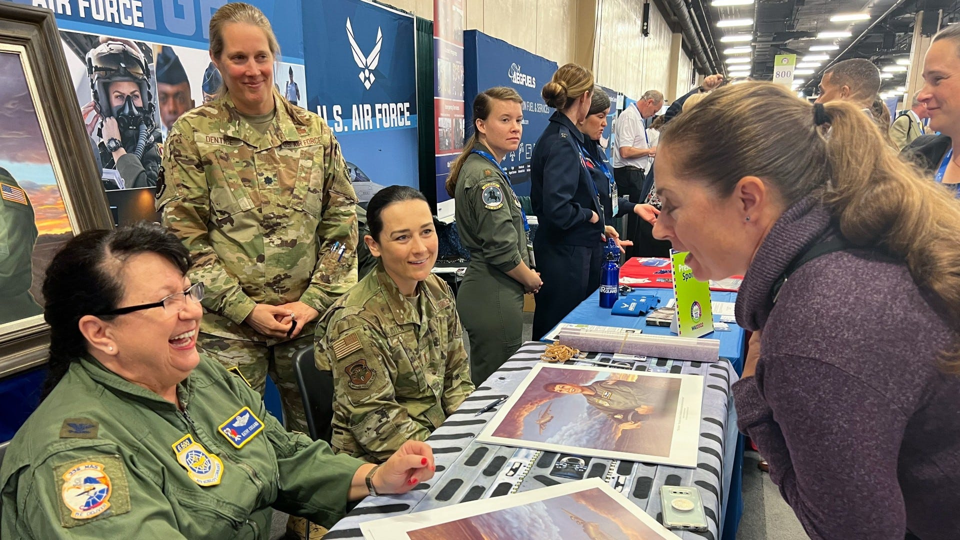 Reserve Women in Aviation pioneer celebrated through art