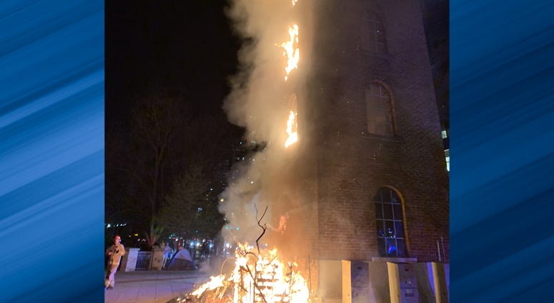 Buford Tower Fire