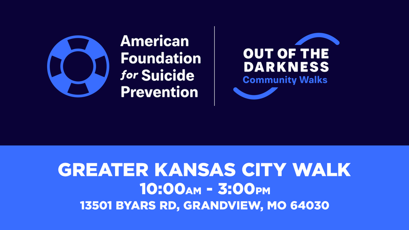 American Foundation For Suicide Prevention - Out of Darkness Walk 