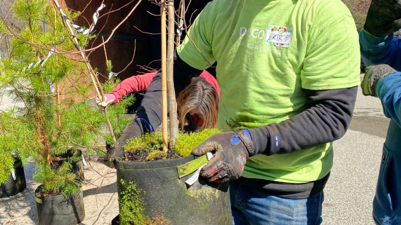 Tree Unloading event 