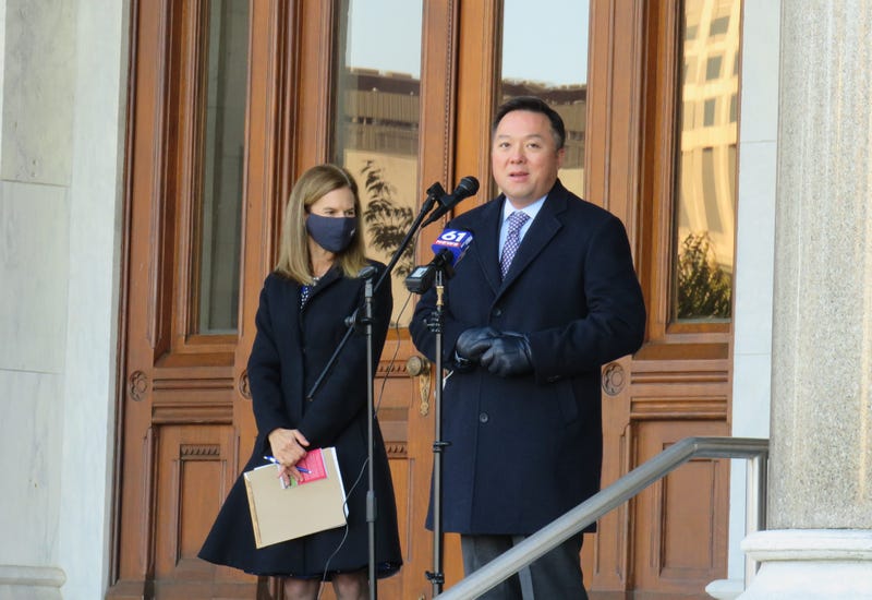 AG Tong and Lt. Gov. Susan Bysiewicz