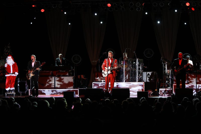 Chris Isaak performs at Treasure Island Resort and Casino on Friday, December 10, 2021