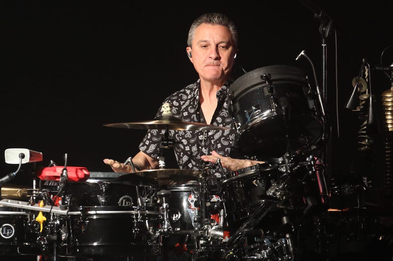 Santana performs at Treasure Island Resort & Casino