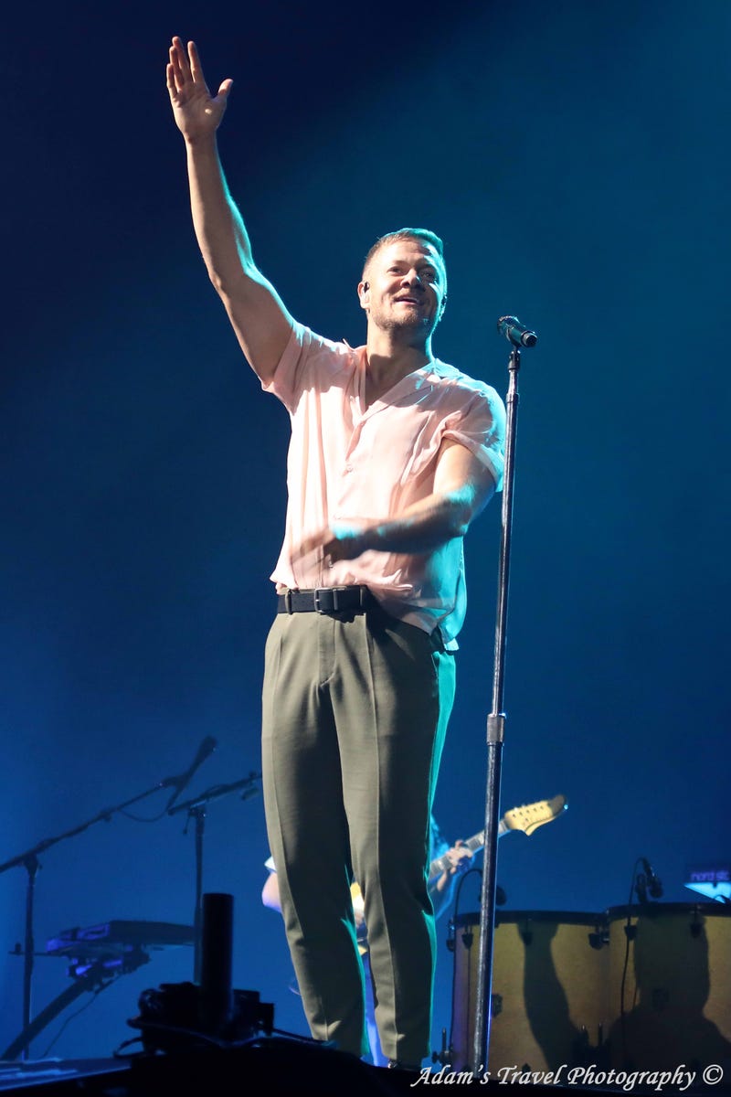 Imagine Dragons performs at Target Center