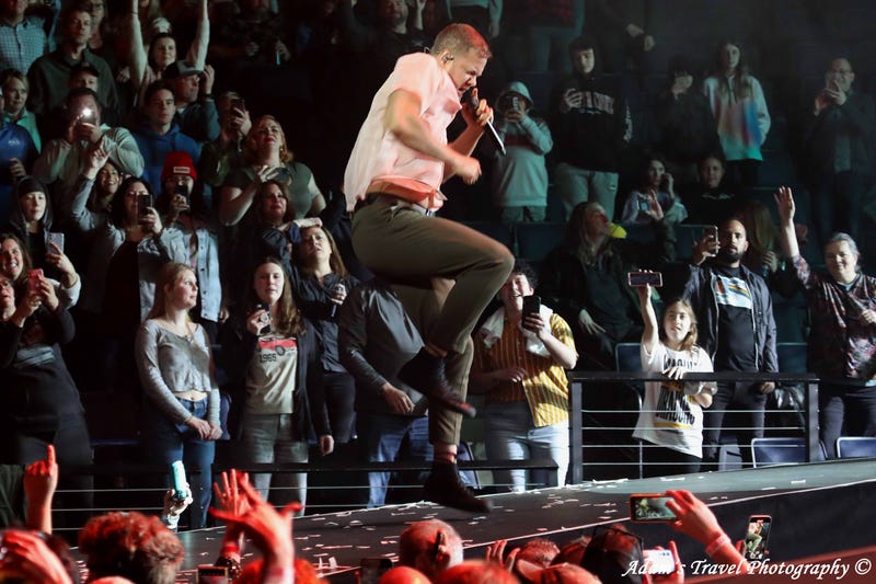 Imagine Dragons performs at Target Center