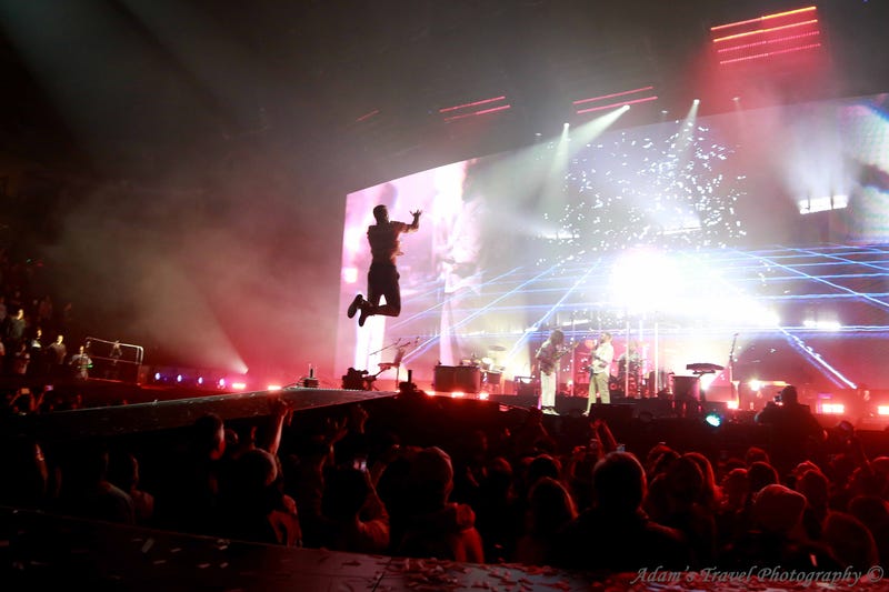 Imagine Dragons performs at Target Center