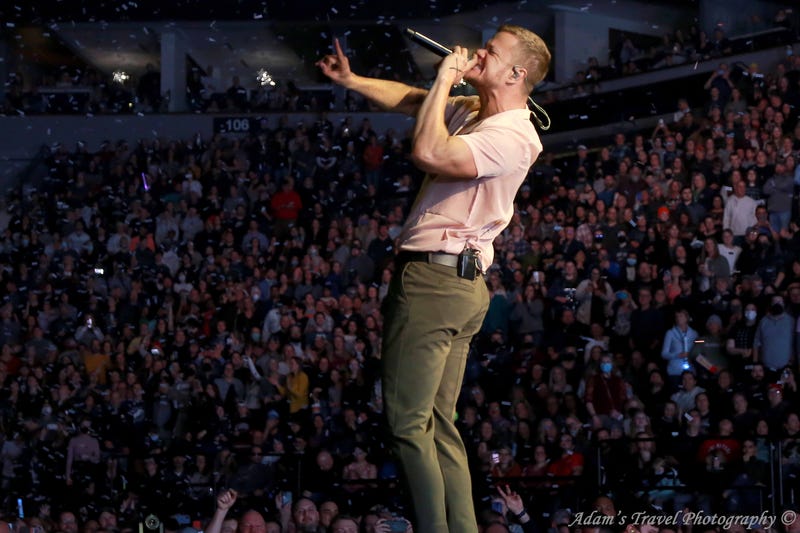 Imagine Dragons performs at Target Center