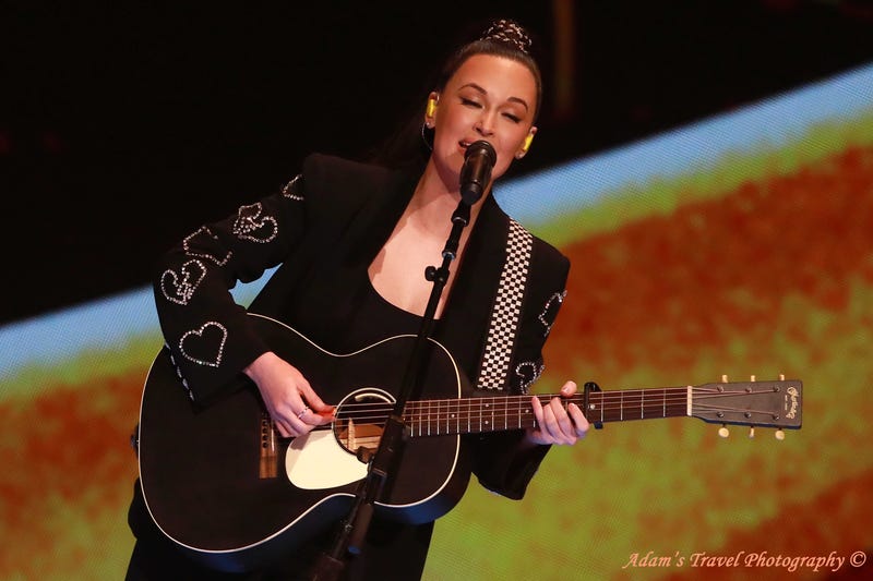 Kacey Musgraves on stage at the Xcel Energy Center