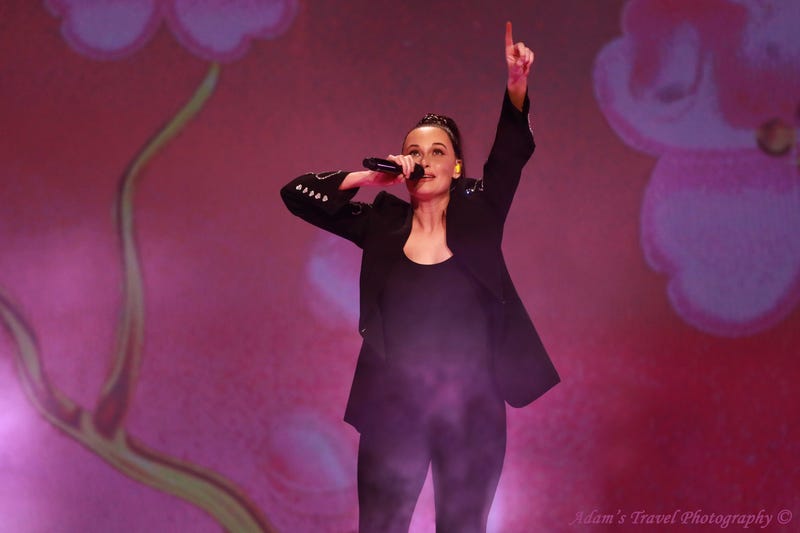 Kacey Musgraves on stage at the Xcel Energy Center