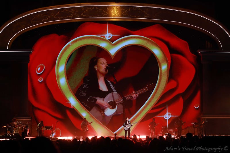 Kacey Musgraves on stage at the Xcel Energy Center