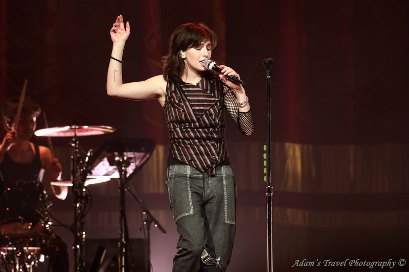 Kacey Musgraves on stage at the Xcel Energy Center