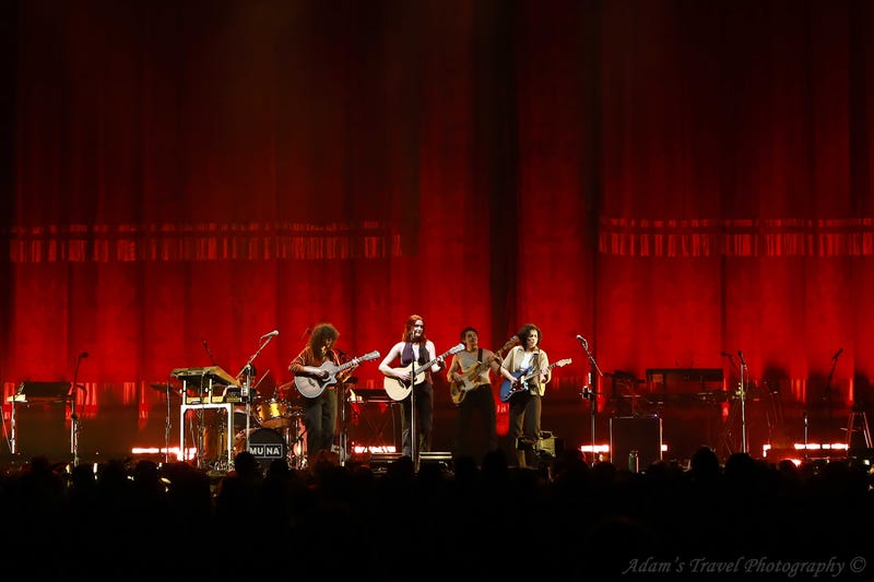 Kacey Musgraves on stage at the Xcel Energy Center
