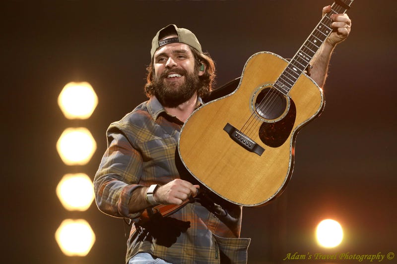 Thomas Rhett rocks New Year's Eve at Xcel Energy Center in St. Paul, MN