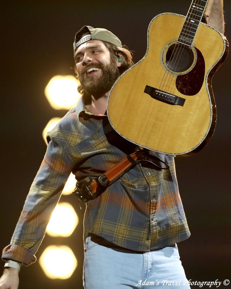 Thomas Rhett rocks New Year's Eve at Xcel Energy Center in St. Paul, MN