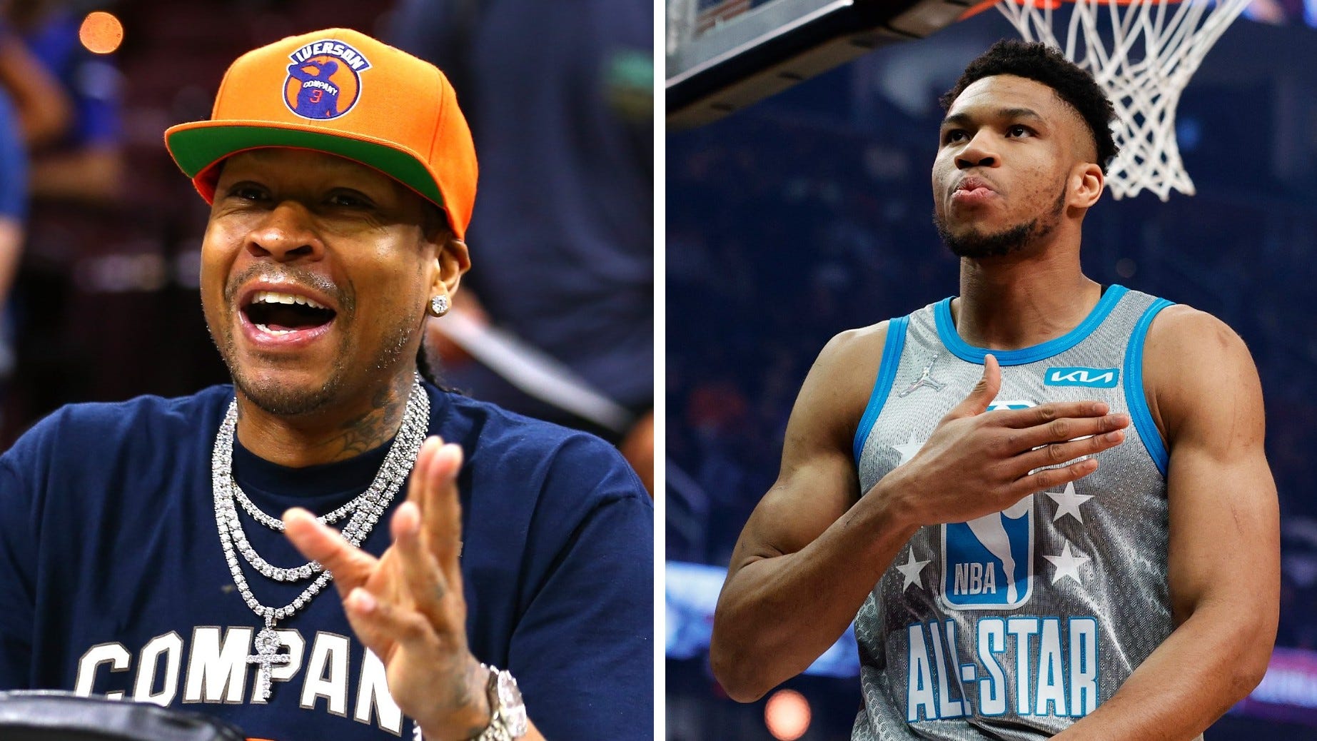Giannis to AI: 'I started playing basketball because of you'
