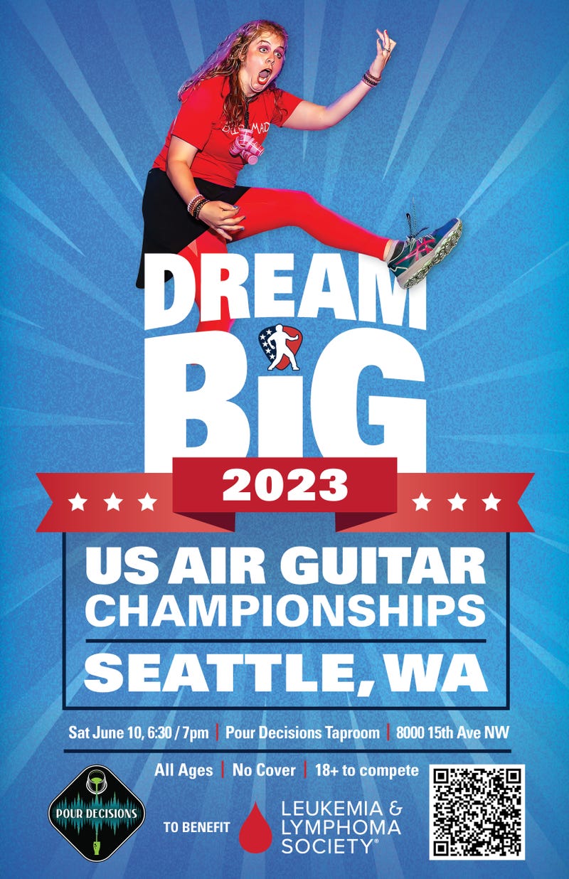 US Air Guitar Competition in Seattle