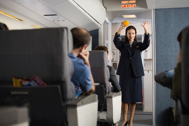 Airline cabin