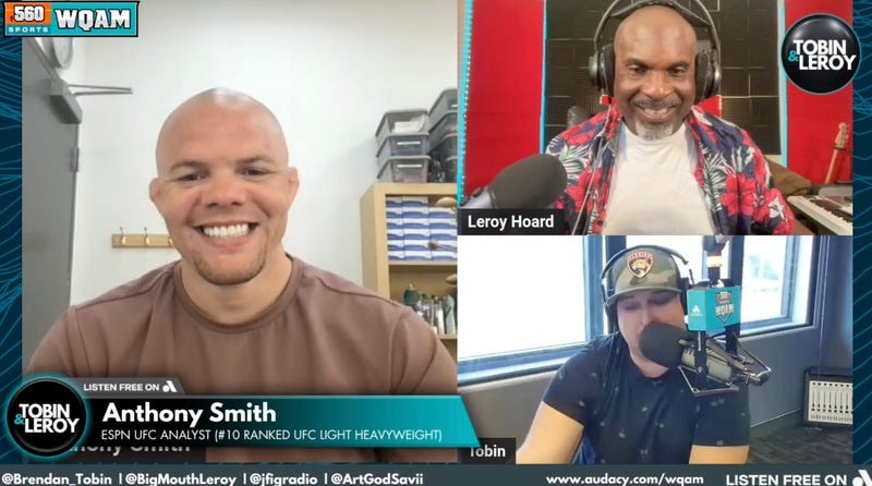 Anthony Lionheart Smith with Tobin and Leroy