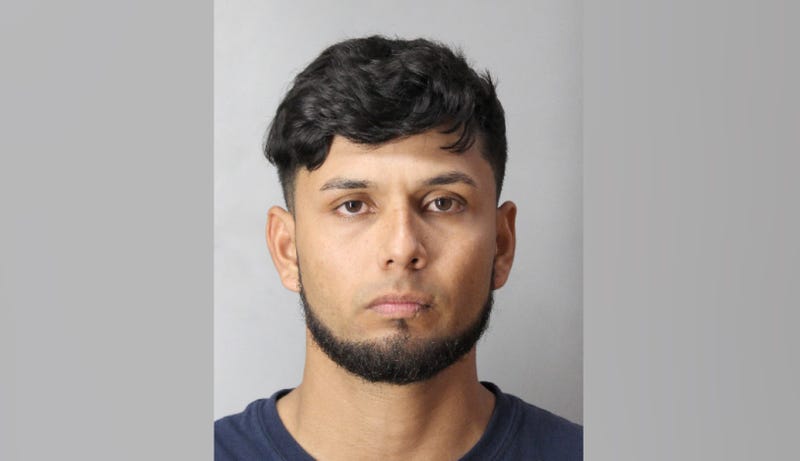 Jacob Alvarenga Mejia, 28, was charged with manslaughter for allegedly stabbing a wheel rim thief to death outside his home on May 13
