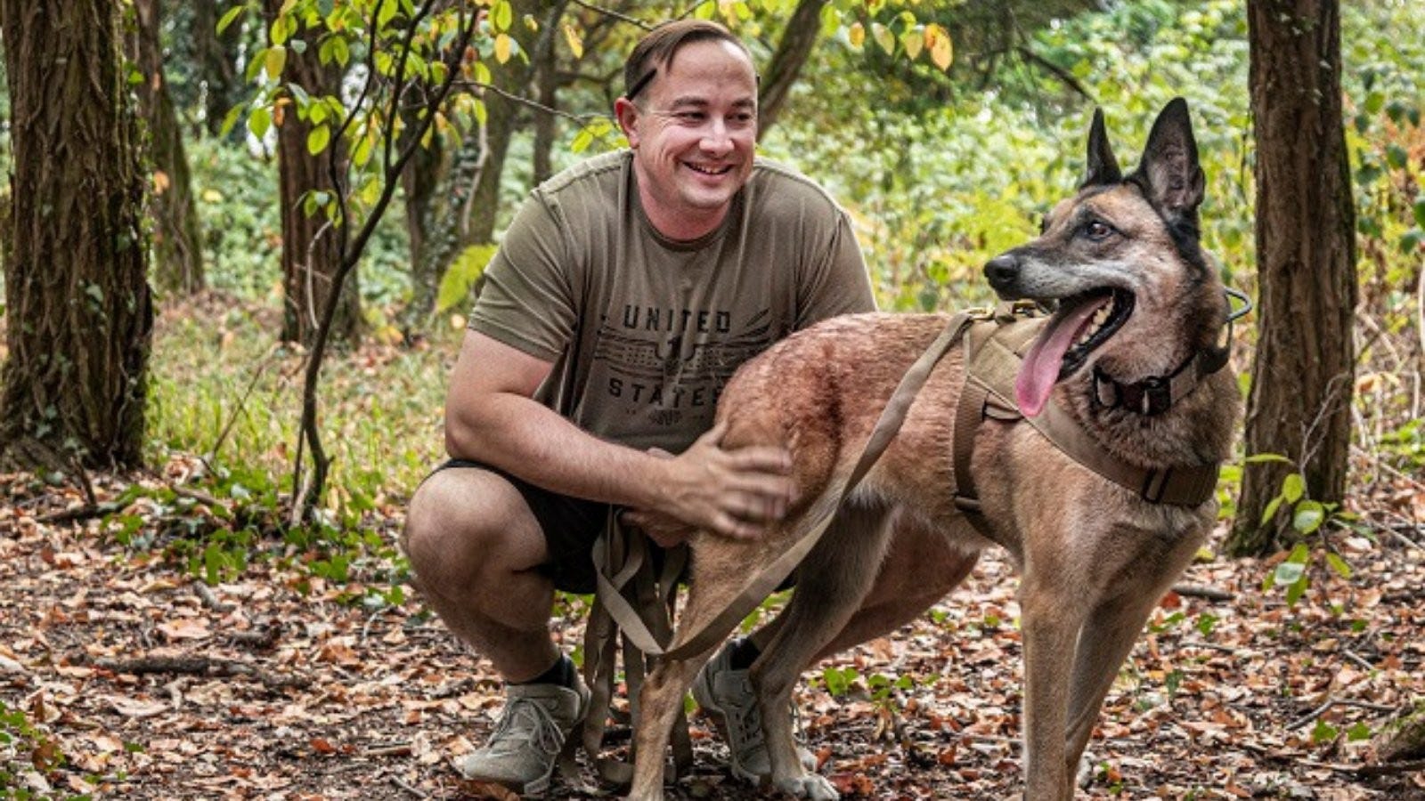 American Humane reunited retired Military Working dog with her BFF
