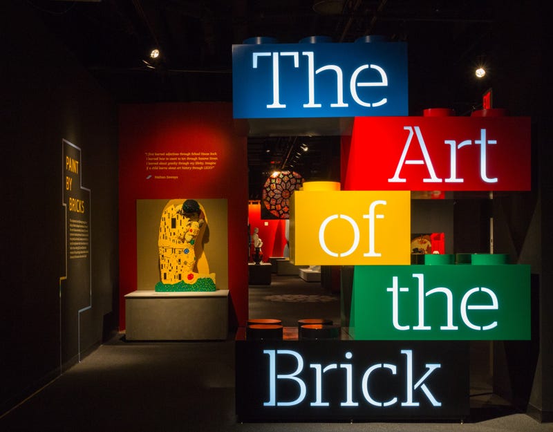 The Art of the Brick is the world's largest display of LEGO art, featuring more than 100 works.