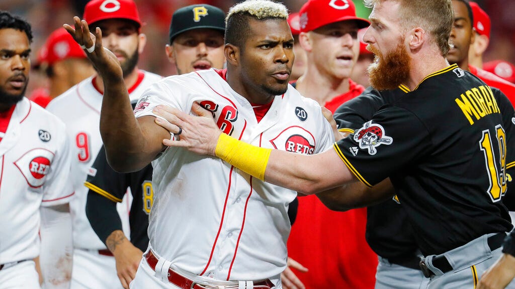 Fight Night! Puig In Middle Of Another Pirates-Reds Brawl