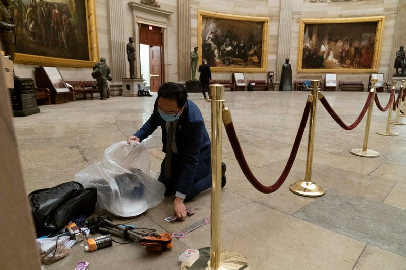 Rep. Andy Kim cleans up Capitol