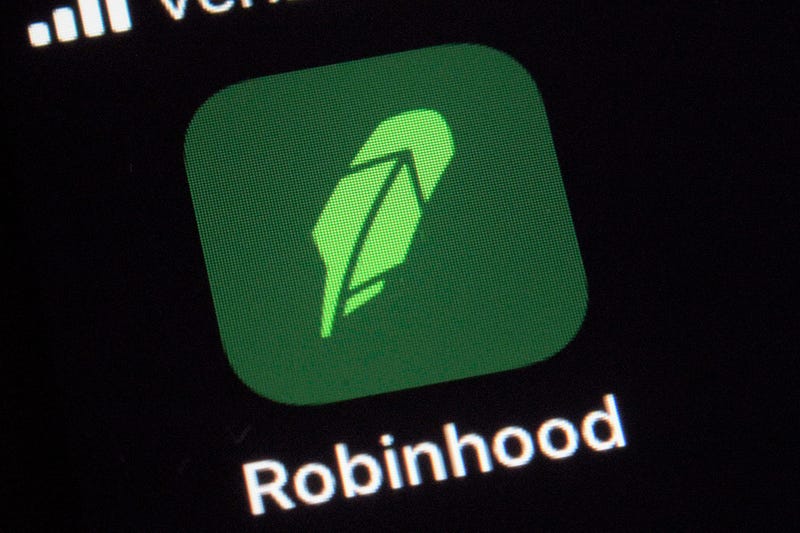 The logo for the Robinhood app on a smartphone in New York on Dec. 17, 2020.