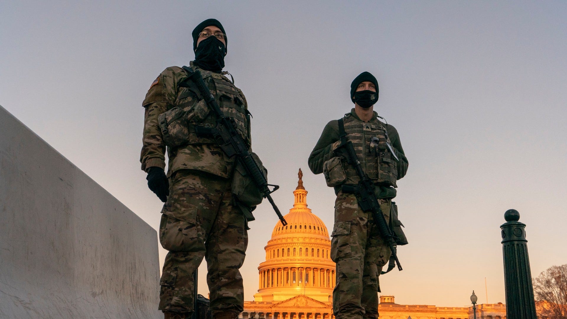 More than 1,000 Guard troops now leaving DC; others stay on