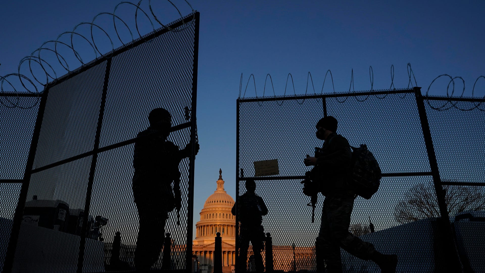 Stay or go? Fence, Guard pose Capitol security questions