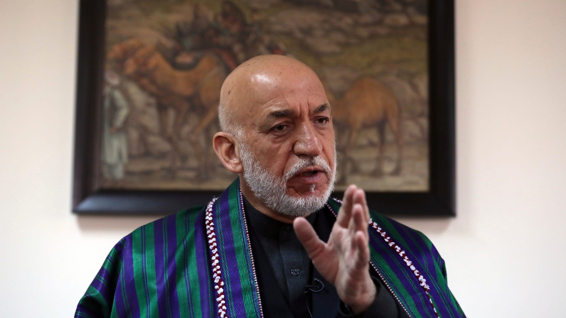 US plan catalyst for Afghan peace, ex-Afghan president says