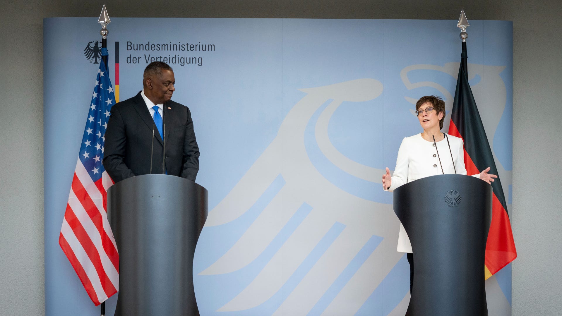 Pentagon chief on inaugural tour of Europe to shore up ties
