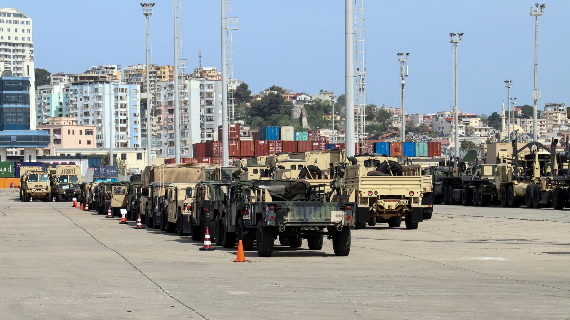 U.S. Army warmly welcomed ahead of NATO exercises in Albania