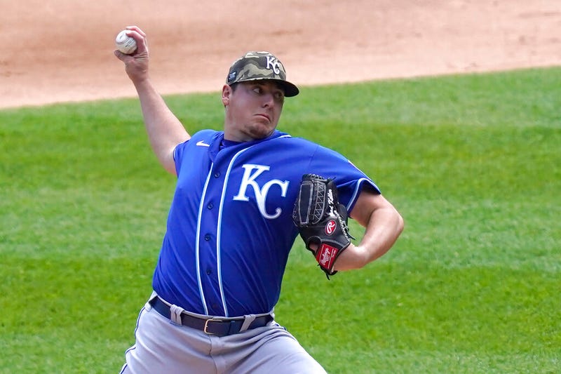 Kansas City Royals starting pitcher Brad Keller