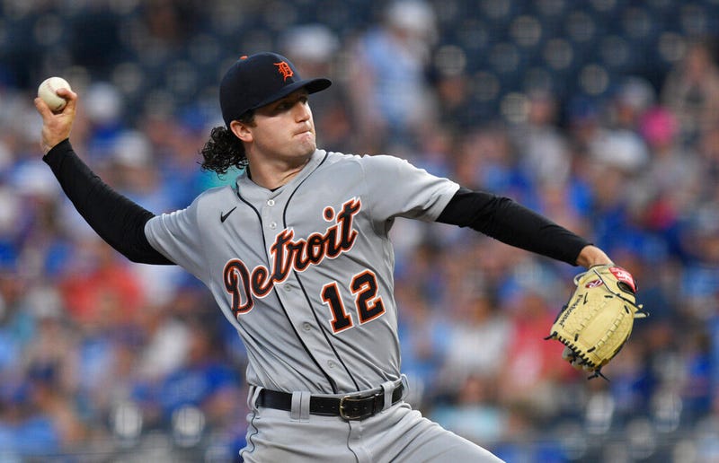Detroit Tigers starting pitcher Casey Mize