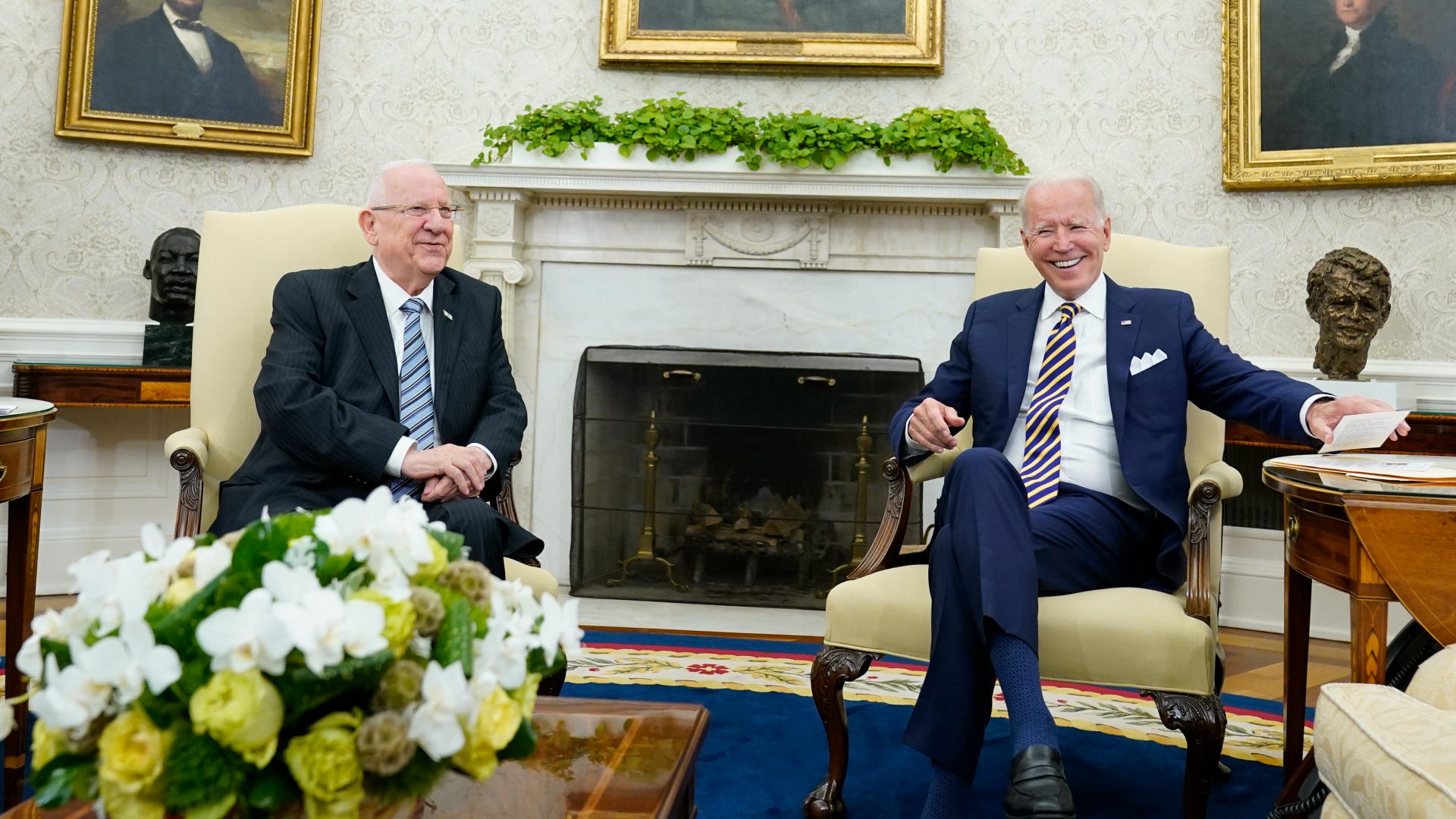Biden tells president of Israel he won't tolerate nuclear Iran