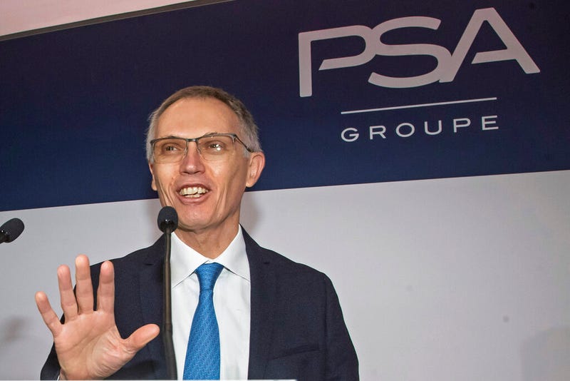 CEO of PSA Groupe Carlos Tavares