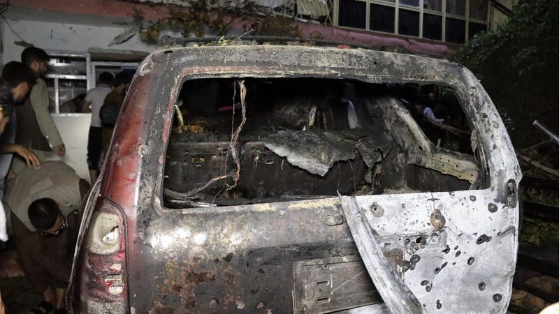 US says drone kills IS bombers targeting Kabul airport