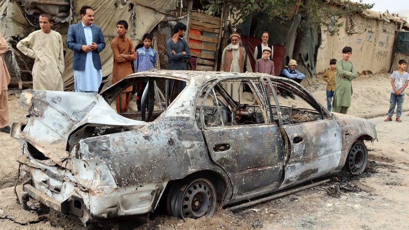 Rockets fired at Kabul airport amid US withdrawal hit homes