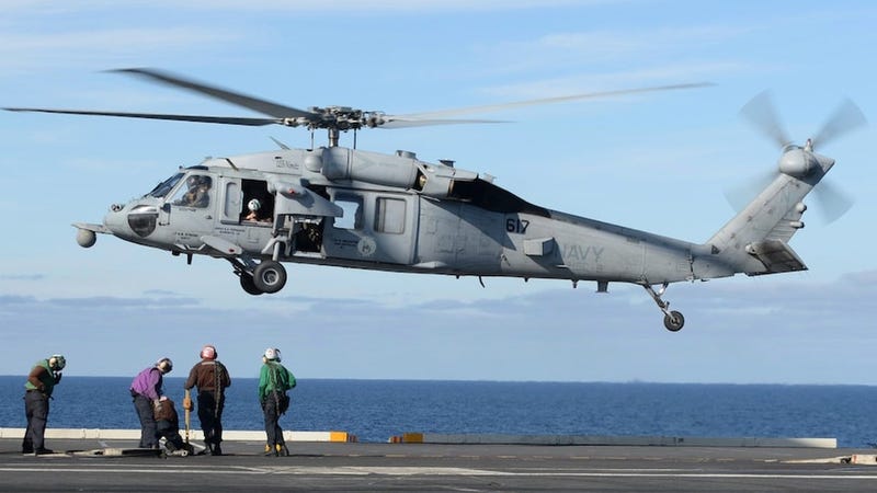 US Navy IDs 5 killed in helicopter crash off California