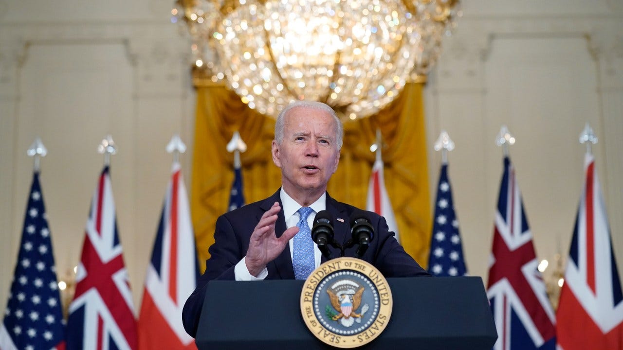Biden announces Indo-Pacific alliance with UK, Australia