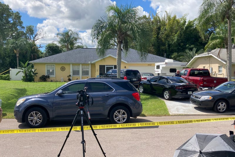 Law enforcement officials swarmed a home in North Port, Fla. on Monday, Sept. 20, 2021, in the disappearance of Gabby Petito, whose body was apparently discovered over the weekend at a Wyoming national park