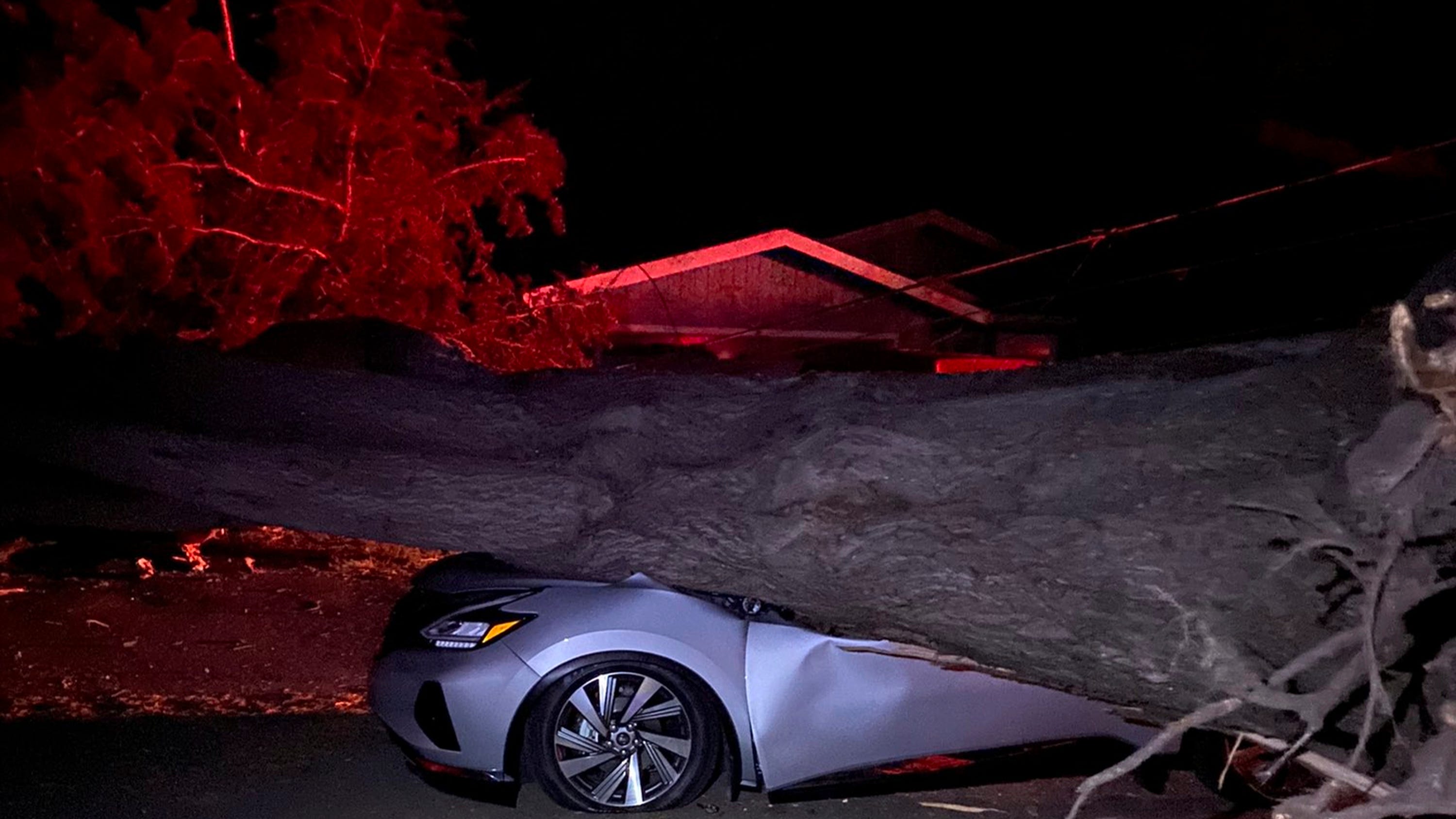 California winds spark new wildfires, power outages