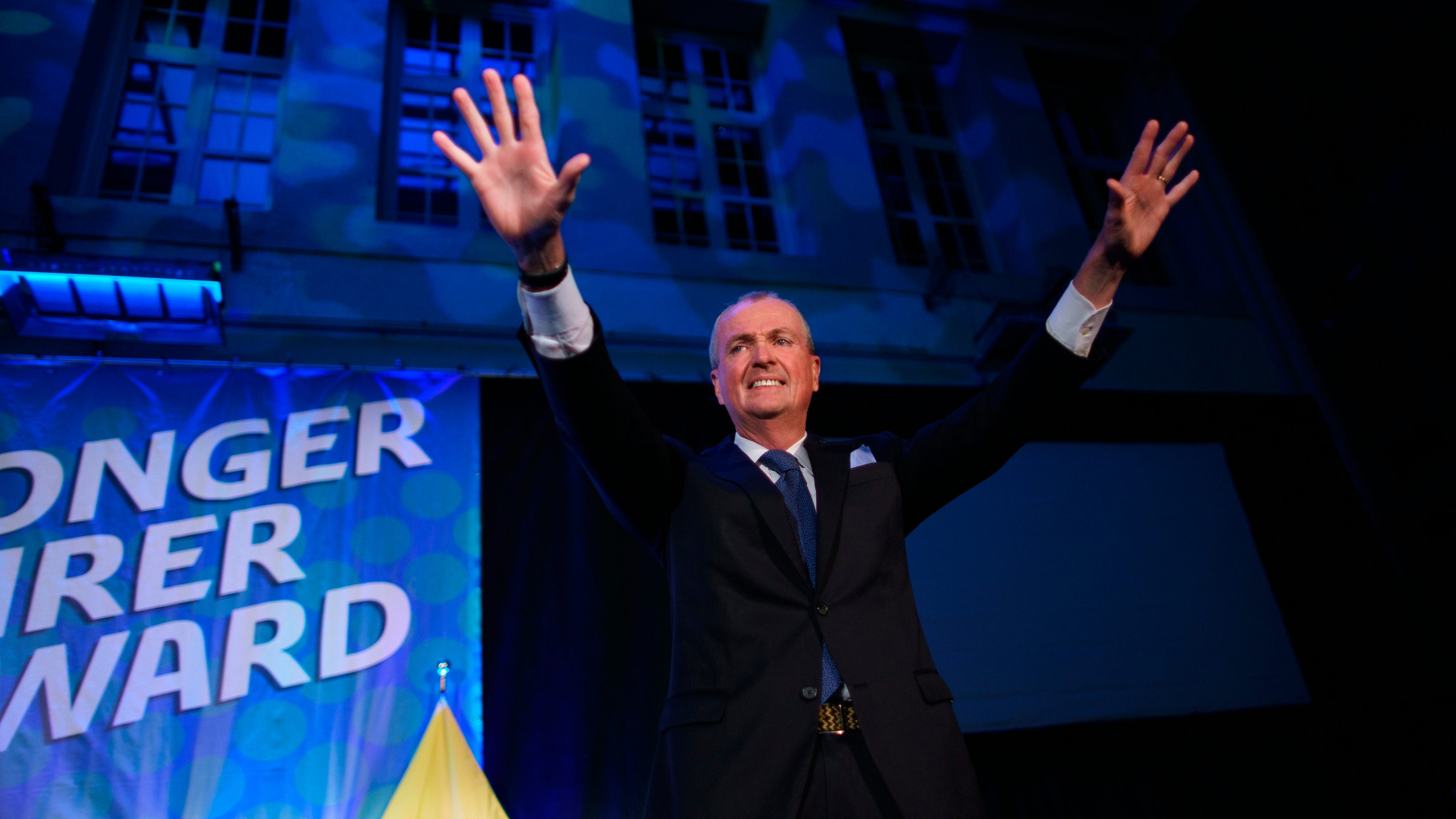 WATCH: Murphy in victory speech promises to move NJ 'forward with renewed optimism'