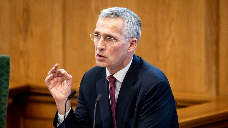NATO chief wary of Russian military moves near Ukraine