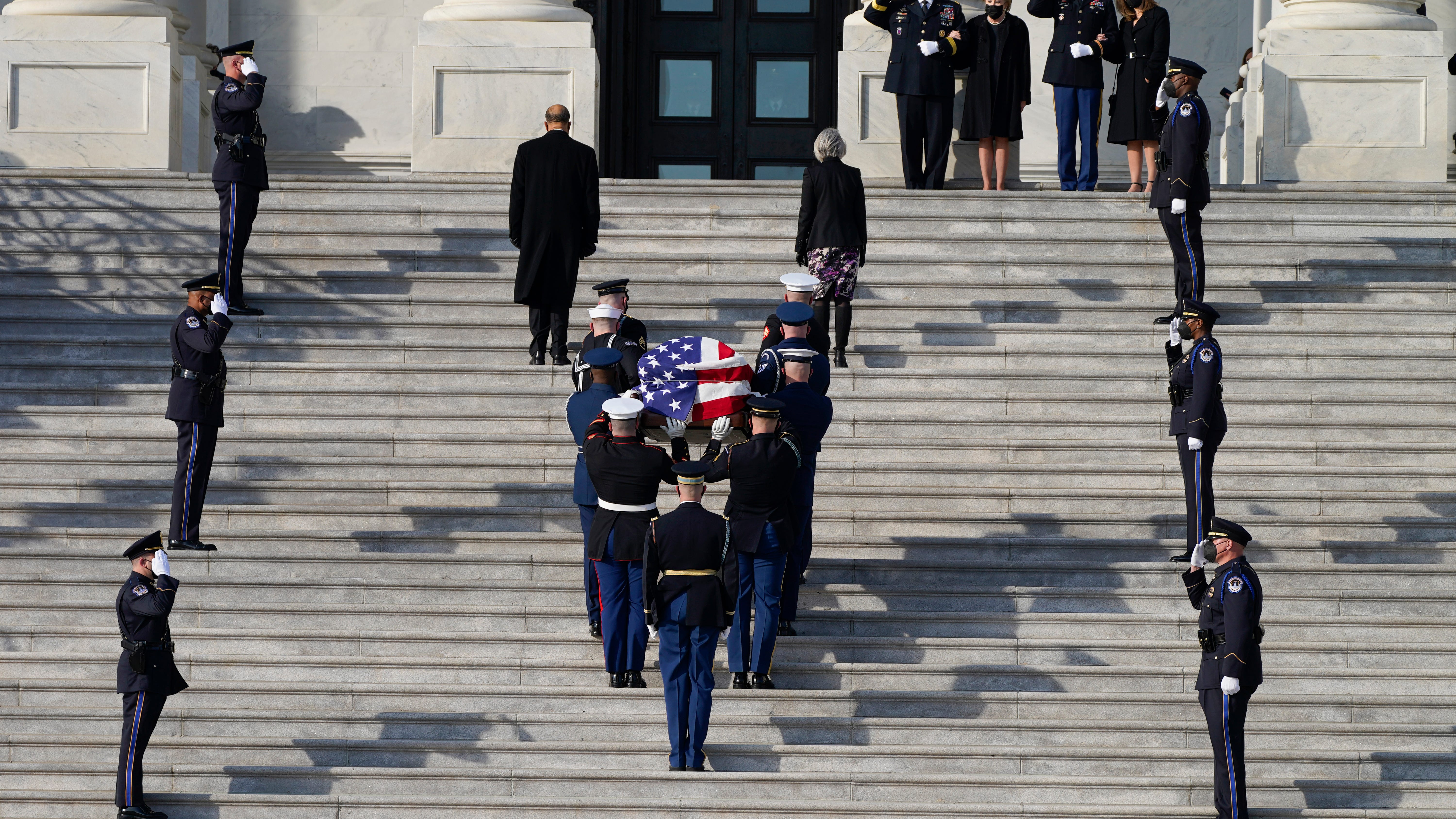Biden honors 'giant of our history' Bob Dole at U.S. Capitol