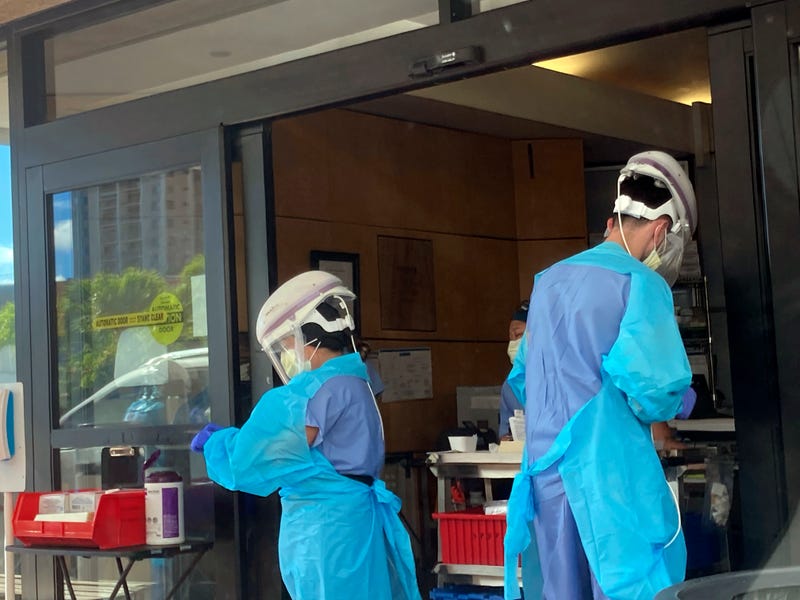 Med workers