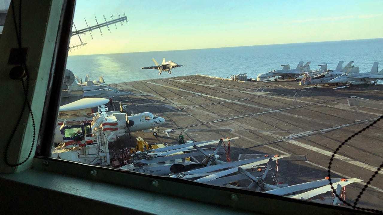 U.S. warships stay in Mediterranean amid Ukraine, Russia fears