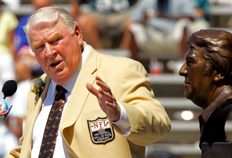 Former Oakland Raiders coach John Madden